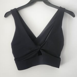 Fabletics Sports Bra Black Large